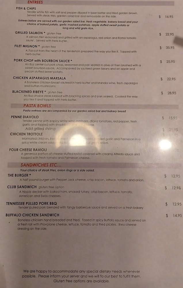 Cooper's Restaurant Menu image 4